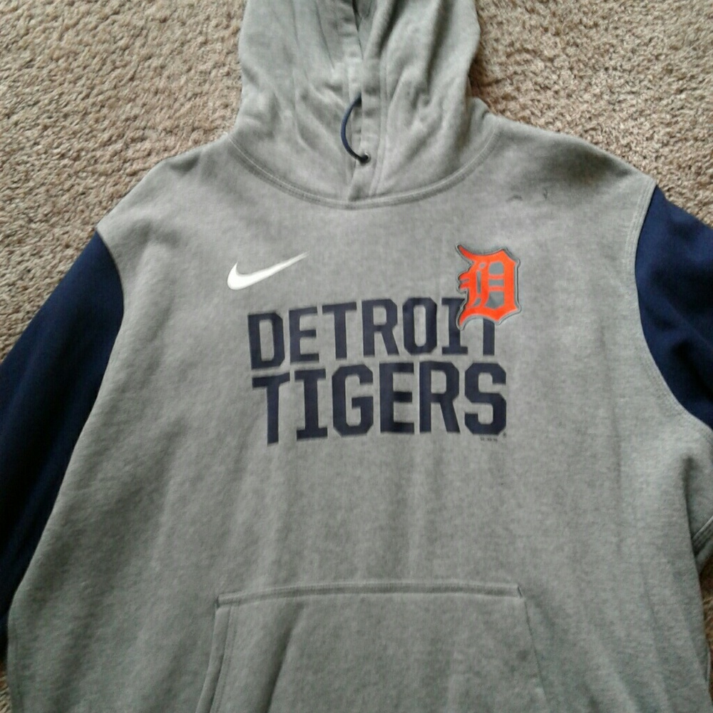 Mens nike Detroit tigers hoodie